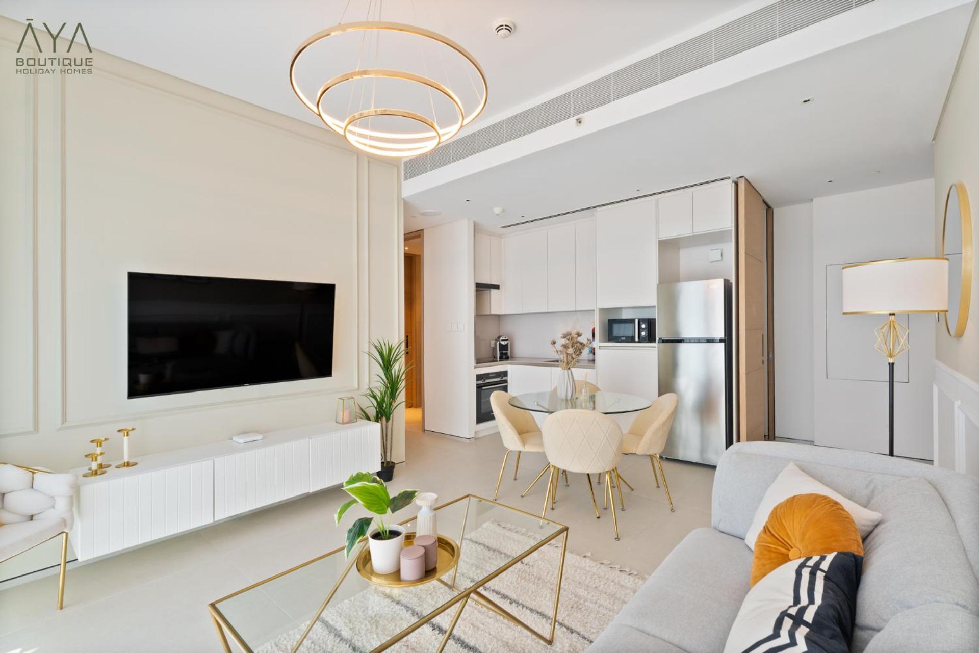 Jumeirah Gate Tower 1 - Stylish Apartment With Pool & City Views Dubai Exterior photo