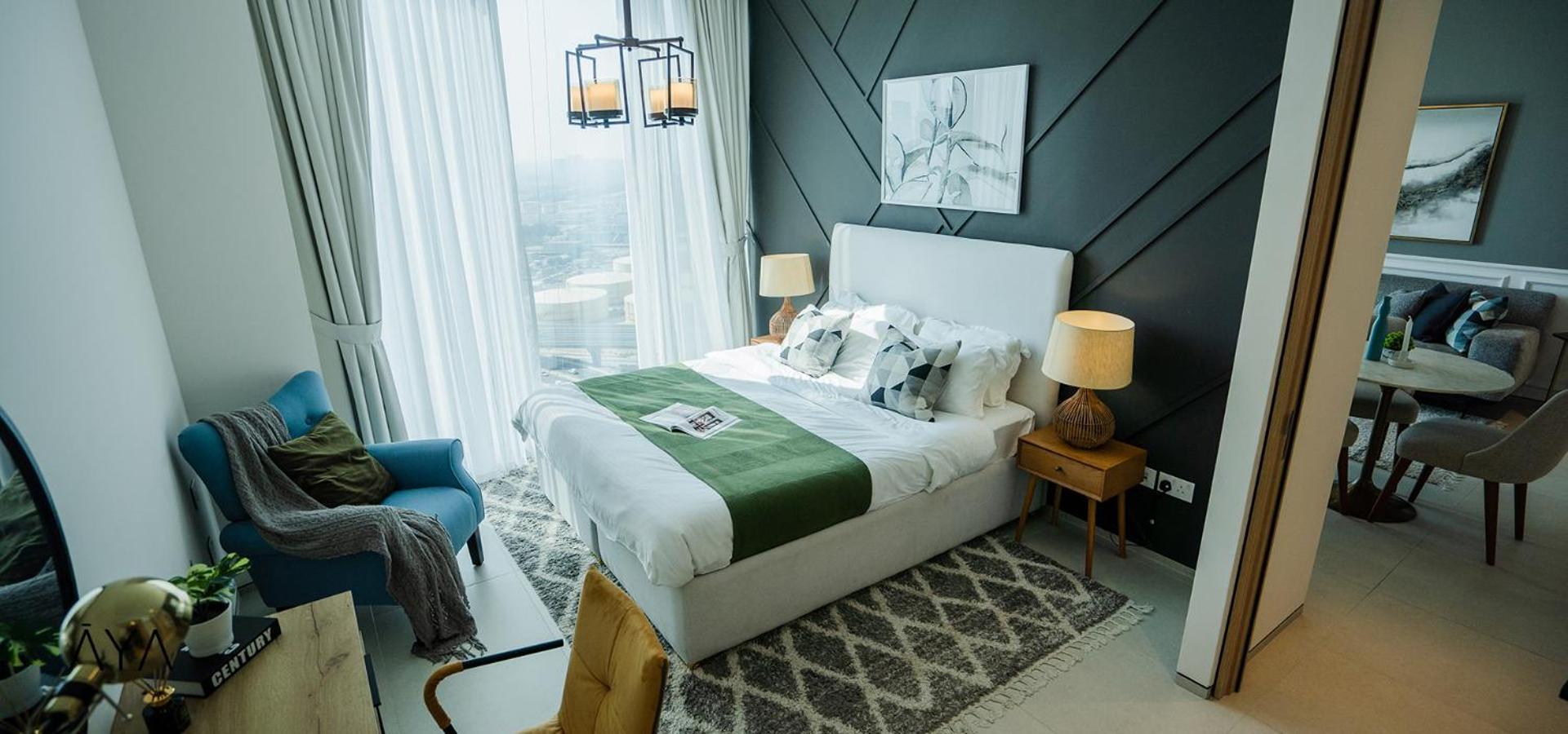 Jumeirah Gate Tower 1 - Stylish Apartment With Pool & City Views Dubai Exterior photo