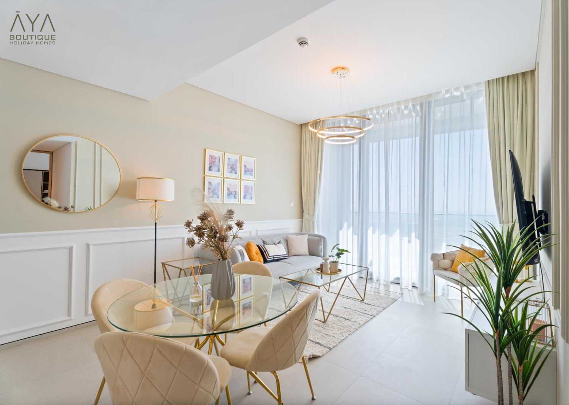 Jumeirah Gate Tower 1 - Stylish Apartment With Pool & City Views Dubai Exterior photo