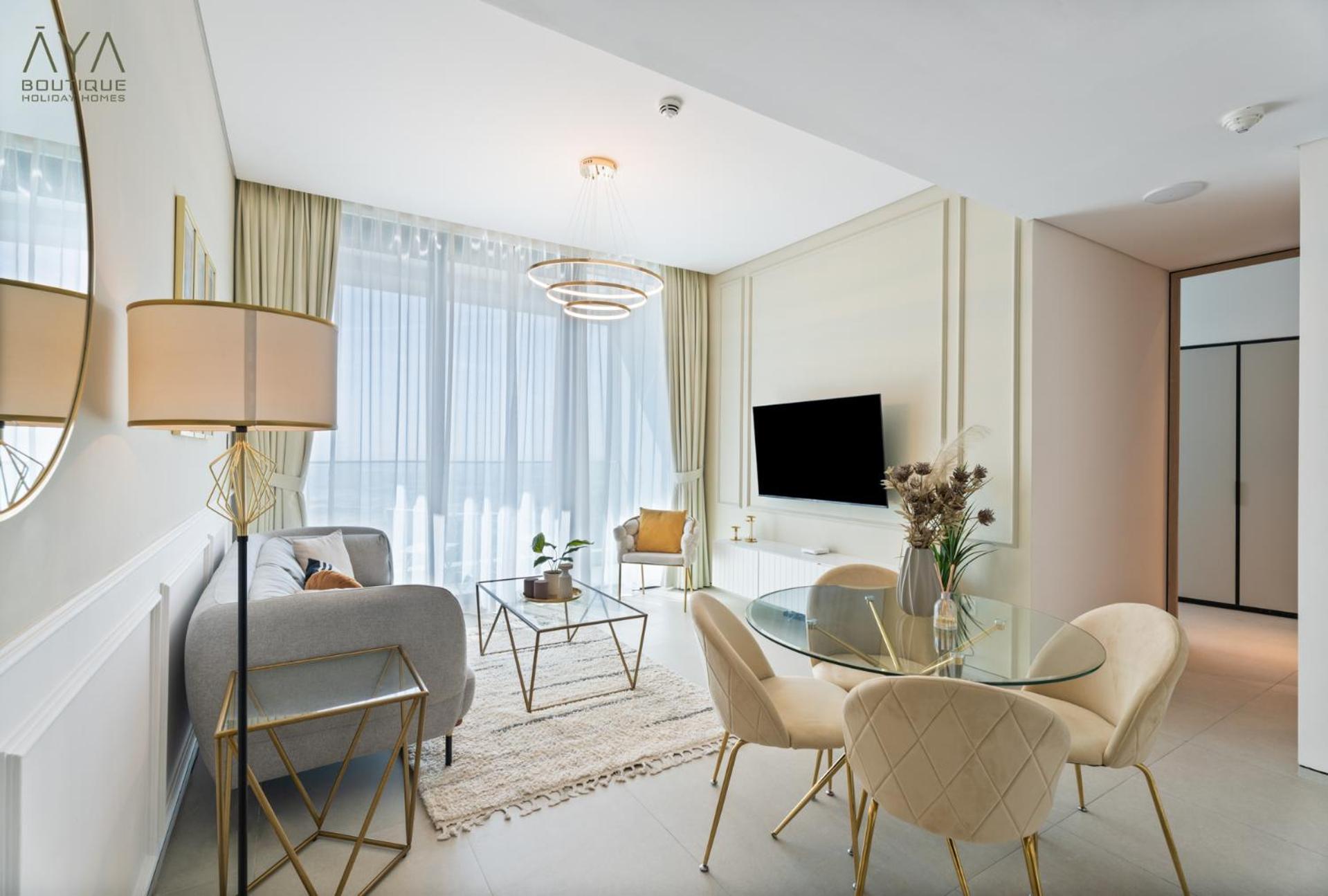 Jumeirah Gate Tower 1 - Stylish Apartment With Pool & City Views Dubai Exterior photo
