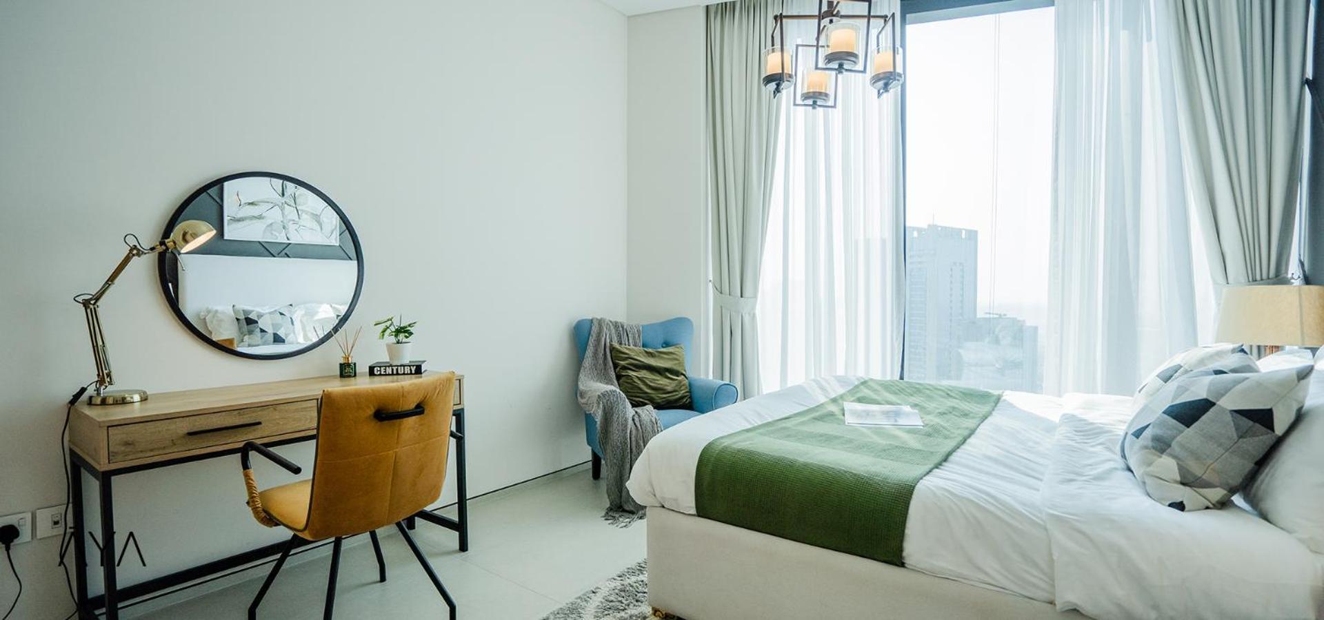 Jumeirah Gate Tower 1 - Stylish Apartment With Pool & City Views Dubai Exterior photo