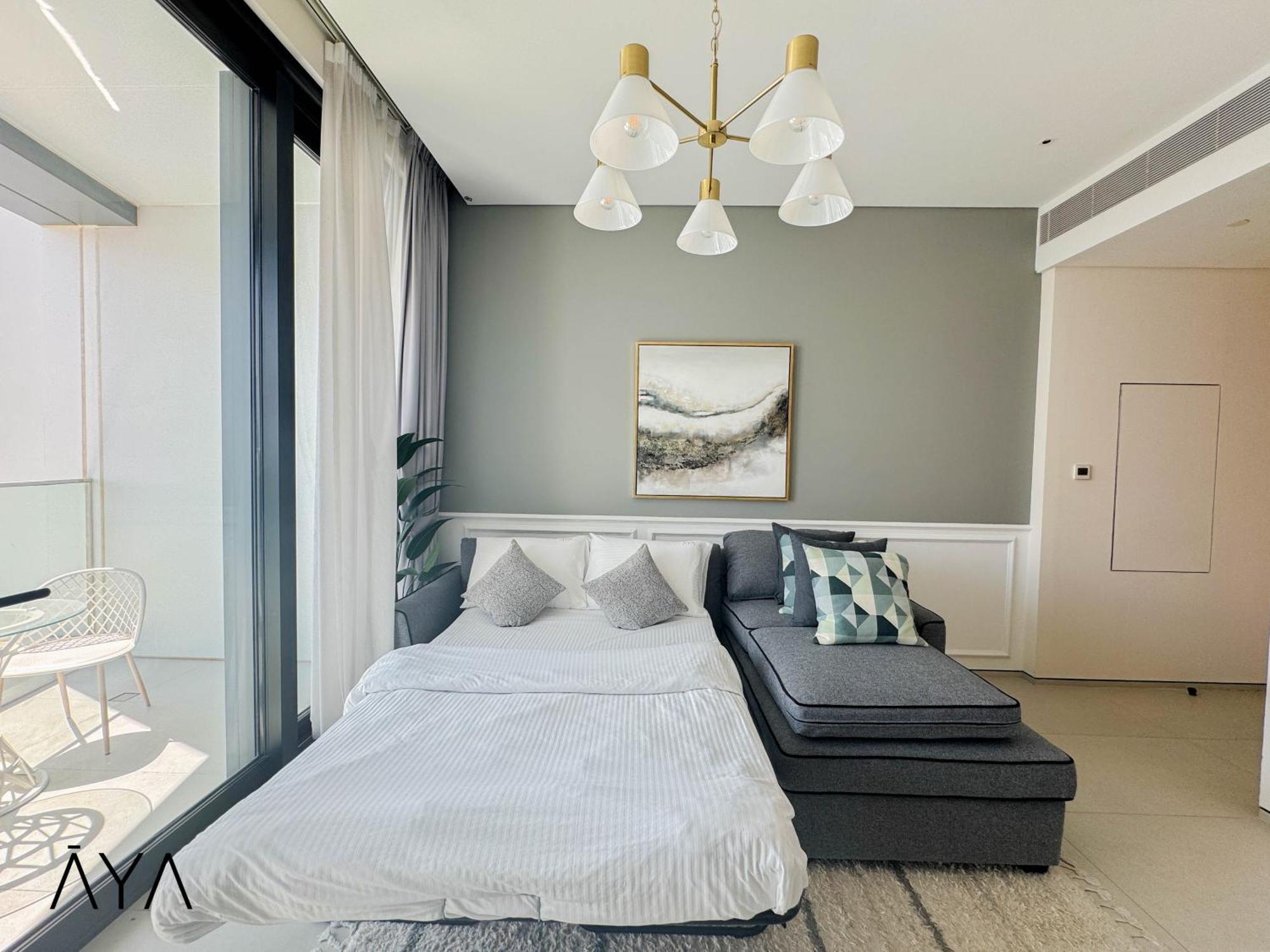 Jumeirah Gate Tower 1 - Stylish Apartment With Pool & City Views Dubai Exterior photo