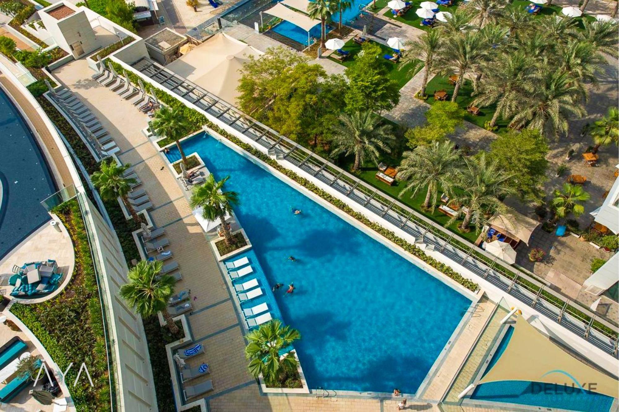 Jumeirah Gate Tower 1 - Stylish Apartment With Pool & City Views Dubai Exterior photo